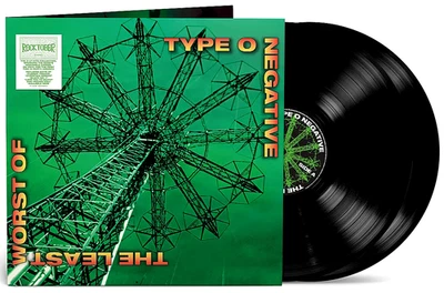 TYPE O NEGATIVE The Least Worst Of Black Vinyl 2XLP Rocktober Sealed NEW - Image 1 of 4
