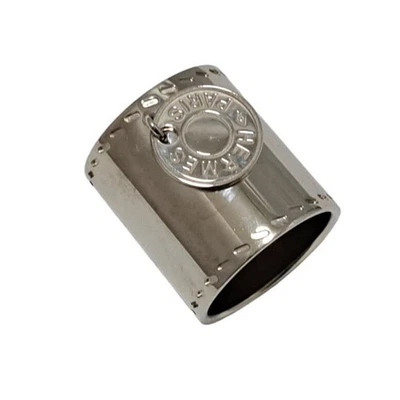Auténtico Hermes Bufanda Anillo Serie Plata Metal Accesorios Mujeres Sellier - Imagen 1 de 4