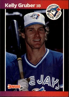 1989 Donruss #113b Kelly Gruber Toronto Blue Jays - Image 1 of 2