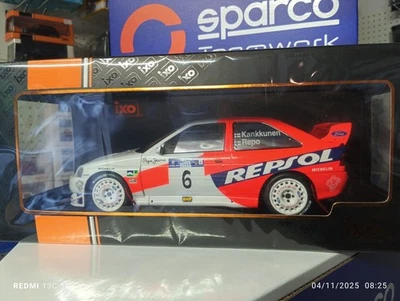 Modellino Auto Rally Ford Escort Cosworth Repsol WRC 1:18 IXO - Immagine 1 di 4