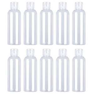 10 Pezzi Flaconi da Viaggio 100 ml Contenitori Viaggio Liquidi con Etichetta - Foto 1 di 7