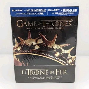 Game of Thrones: the Complete Second Season (Blu-ray, 2012) New Sealed - Bild 1 von 4