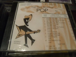 TOP HITS MONTHLY POP KARAOKE CD+G JANUARY 2000 VOL 0001-P SEALED - Picture 1 of 1
