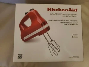 KitchenAid KHM512ER Handheld Mixer - Empire Red New in the Box - Picture 1 of 6