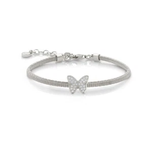 Bracciale Donna NOMINATION FLAIR 144852/010 Argento 925% Farfalla Swarovski - Foto 1 di 1