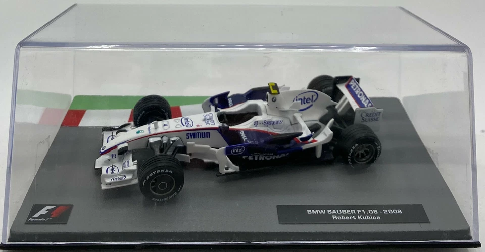 EBOND  F1 BMW Sauber F1.08 - 2008 - Robert Kubica  - Die cast - 1:43 - 0158 - Immagine 1 di 1