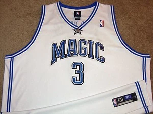 VTG AUTHENTIC STEVE FRANCIS ORLANDO MAGIC NBA REEBOK JERSEY 60 SEWN! - Picture 1 of 6