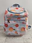 June Shine Insulated Lunch Back Pack Thermal Lining Fruits 10" x 13" x 6" New