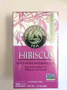 20 bolsas de té de hibisco de triple hoja - Imagen 1 de 1