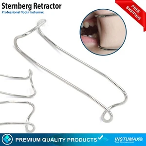 Surgical Metal Wire Sternberg Retractor Cheek & Lip Mouth Opener Retractors Tool - Picture 1 of 2