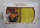 Hermione Granger Harry Potter Egg Cup & Toast Cutter Set Wizarding World NEW