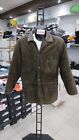 Jacket Scout Man Brown Leather Vintage Size L MON1490LZ