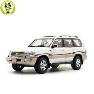1/18 Toyota Land Cruiser 100 LC100 White Diecast Model Car Gifts For Friends - Picture 1 of 17