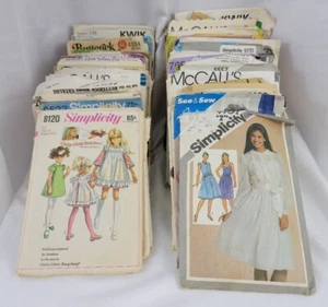 Lote de más de 50 patrones de costura vintage Kwik/ Mccalls/simplicidad/mariposa - ¡BONITO!¡! - Imagen 1 de 8