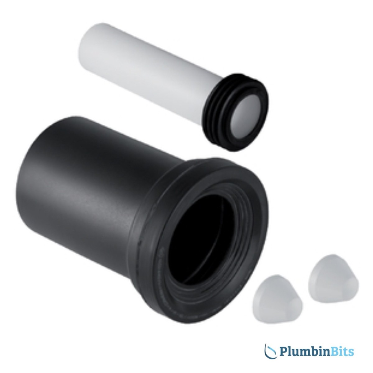 Geberit Connection Set DN 90mm Length 180 Mm for WC Wall Flush