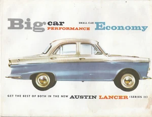 1959 AUSTIN LANCER SERIES II BMC Australian 8p Brochure 1489 cc DO1115 - Picture 1 of 8