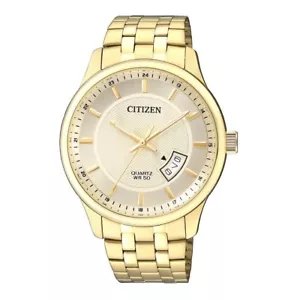 Reloj Citizen para hombre dorado acero inoxidable BI1052-85P - Imagen 1 de 2