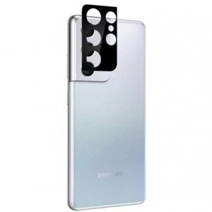 Kamera Objektiv HD Hartglas Schutzschild für Samsung Galaxy S21 Ultra schwarz - Bild 1 von 4