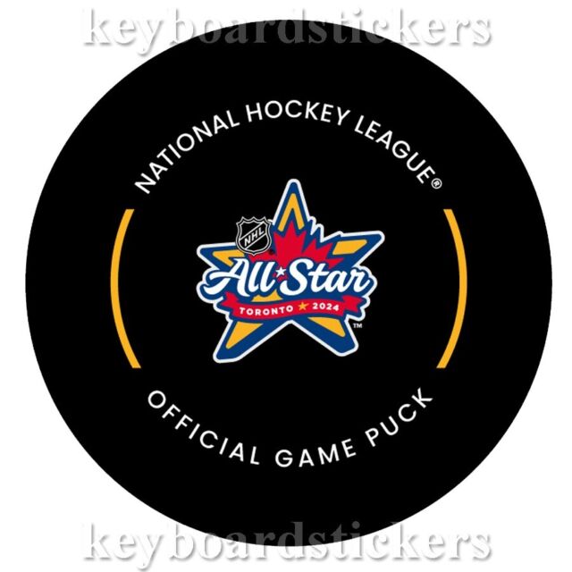 2003 NHL All-Star Game Unsigned Official Game Puck