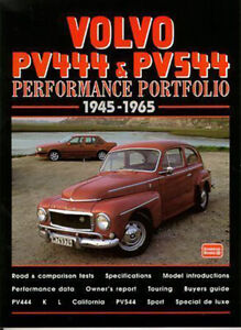 Volvo Pv444 & Pv544 1945-1965 Road Test Performance Portfolio  Book