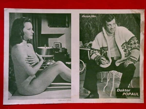 SCOUNDREL IN WHITE 1972 PROGRAMMA FILM FRANCESE MIA FARROW BELMONDO ANTONELLI EXYU - Foto 1 di 2