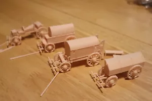 Ambulance, Field Forge Ammunition & Baggage Wagons 28mm Wargaming Napoleonic ACW - Picture 1 of 6