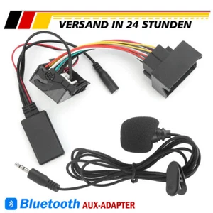 Auto KFZ Bluetooth 5.0 AUX Adapter Mit Mikrofon Für E60 E63 E64 E65 E66 E87 - Bild 1 von 13