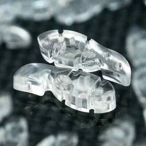 Tuner Fish Lug Locks - Paquete de 8 transparentes, negros, verdes, rojos, naranjas, azules - Imagen 1 de 6