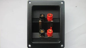 Terminale cassa altoparlanti 4 vie con connettori post di collegamento - Foto 1 di 2