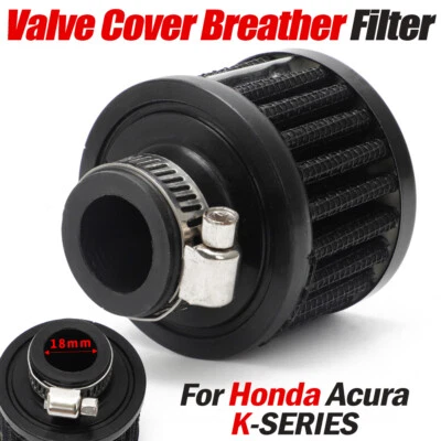 VALVE COVER BREATHER FILTER K-swap K20 K20A K20Z For Honda Civic Acura Integra - Image 1 of 4