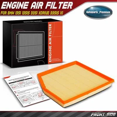 Filtro de aire del motor para BMW E82 E90 135i 135is 335I 335i xDrive 335is X1 L6 3,0 L Foto 1 de 4