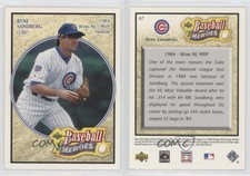 2005 Upper Deck Baseball Heroes Ryne Sandberg #67 HOF