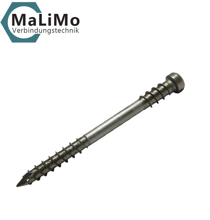 ABC SPAX® T-Star plus Edelstahl Terrassenschrauben Zylinderkopf A2 TX TORX - Bild 1 von 1