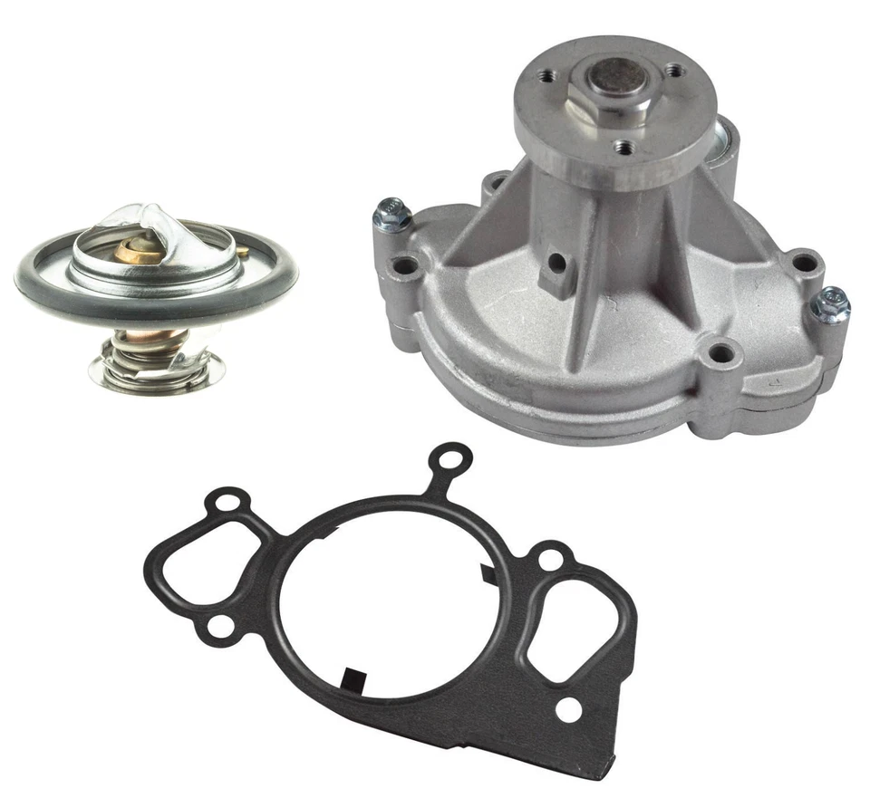 For Jaguar S-Type R Super Vanden XJ8 XJR XK8 Water Pump + Thermostat OEM Spec - Image 1 of 1