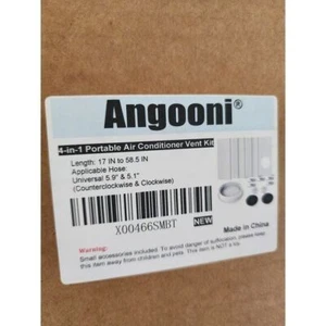 NEW Angooni 4 in 1 Portable Air Conditioner Vent Kit Universal 5.9" & 5.1" NIB - Picture 1 of 4