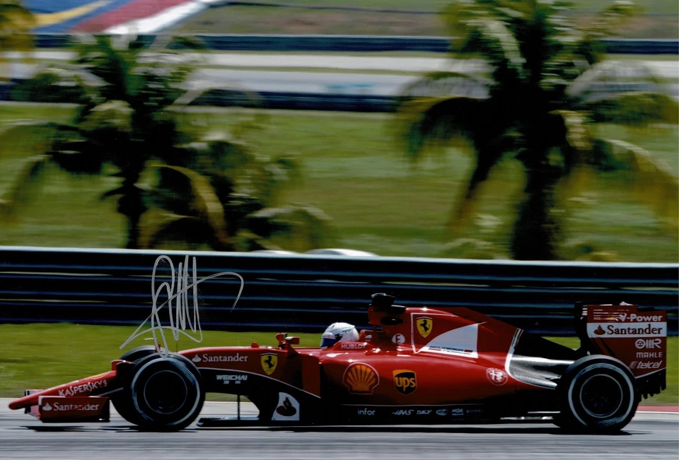 Sebastian Vettel Signed 12X8 Photo Genuine AUTOGRAPH Formula One Legend (3586) - Image 1 of 1