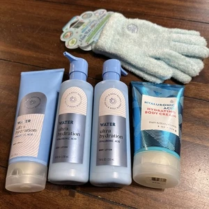 Bath & Body Works WATER crema lozione corpo ialuronica ultra idratante - Foto 1 di 10