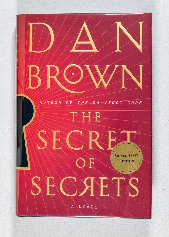 Dan Brown / The Secret of Secrets A Novel Signed 1st Edition 2025 Foto 1 de 4