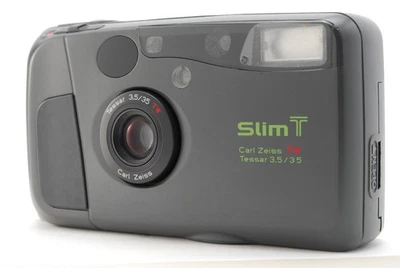 [Exc+5] Kyocera Slim T Yashica T4 Point & Shoot Camera 35mm From JAPAN - Image 1 of 4