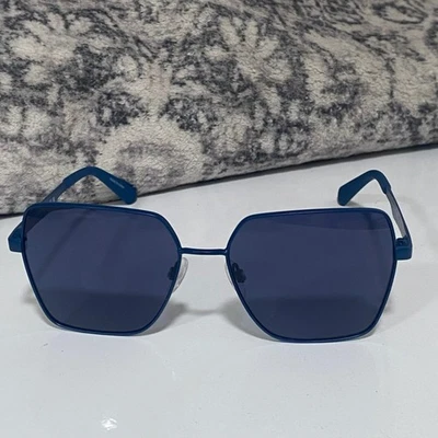 NUEVO Gafas de sol Calvin Klein Jeans con montura con cable en azul Foto 1 de 4