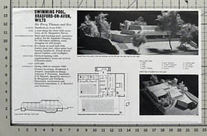 Swimming Pool - Bradford on Avon - Wiltshire - 1968 Cutting 405 - Picture 1 of 1