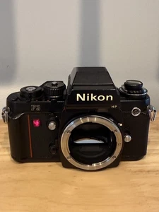 Lesen!! [FAST NEUWERTIG] Nikon F3 HP F3HP analoge Spiegelreflexkamera 35 mm Gehäuse schwarz aus Japan - Bild 1 von 15