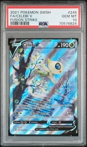 Pokemon Celebi V Fusion Strike Alternate Art #245 PSA 10 Gem Mint - Bild 1 von 2