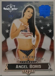 Angel Boris #2 von 2 hergestellt ~ 2015 All American Card ~ 25 Jahre Bankwärmer - Bild 1 von 2