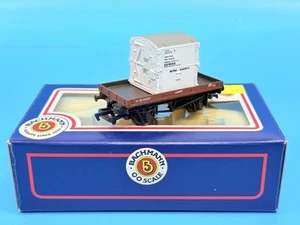 BACHAMNN 'OO' 33-950 LNER 1 PLANK W/CONTAINER WAGON *BOXED* - Picture 1 of 7