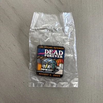 Dead and Company Forever Pin from Sphere 8/8/24 2024 Dead & Co Hat Pin New Foto 1 de 4