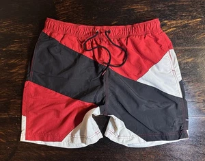 Vintage 1990s Nautica Sailing Boat Racing Red White Black Men’s Med-Large - Bild 1 von 9