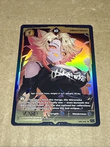 Gamersupps Vcard Mondi Risvegliati 1° Edizione - Obkatiekat - 10 - Spedizione Gratuita - Foto 1 di 2