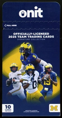 Paquete de fútbol americano Onit University of Michigan 2025 Foto 1 de 2