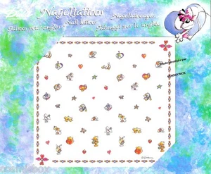 TATOUAGES pour ongles DIDDL sticker nail tatoos doigt tatuaggi per le unghie new - Picture 1 of 1